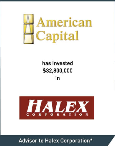 American Capital / Halex Corporation